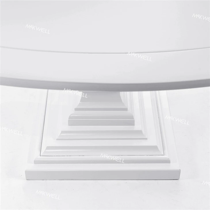 White Round Wedding Table factory